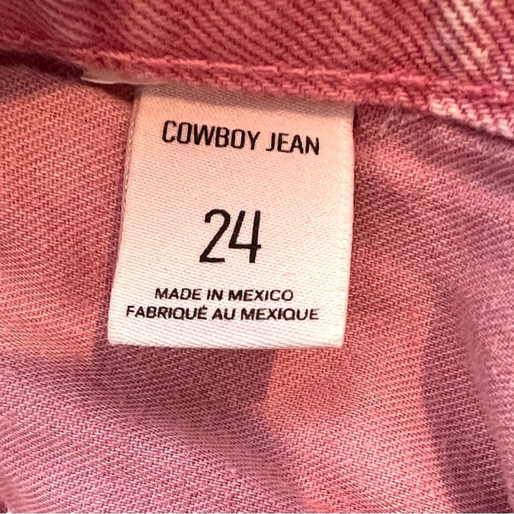 BDG Issa High-Waisted Cowboy Jean Pink - Picture 3 of 3